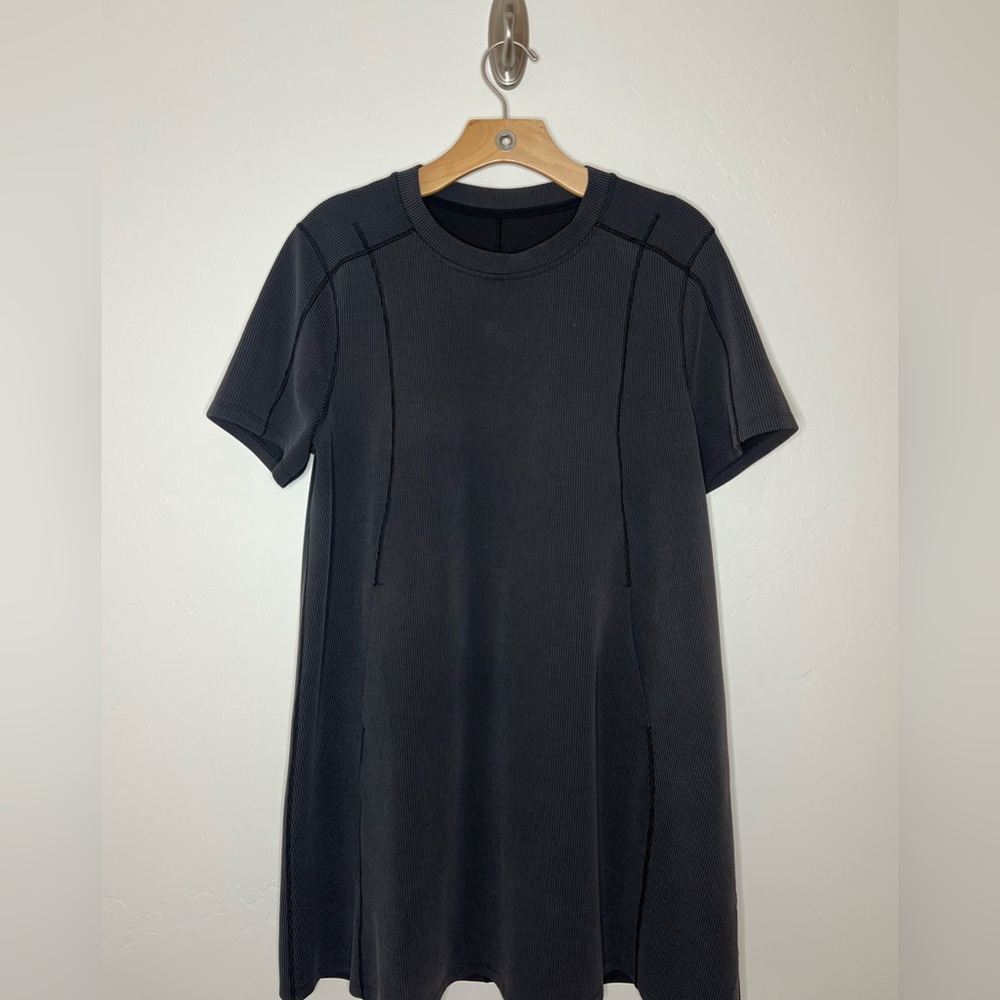 Lululemon Black Midi Dress